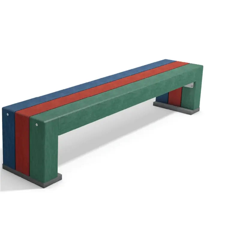 Banquette pour enfants en plastique recyclé Calero