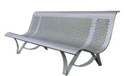 Banc métro inox