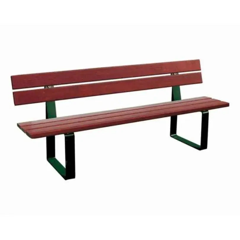 Banc Riga avec structure acier et finition personnalisable coloris RAL