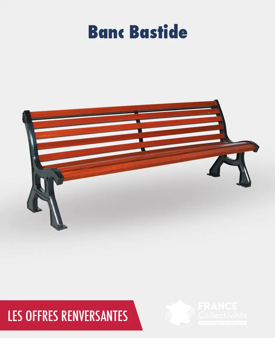 Promo bancs bois bastide france collectivités