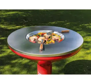 Barbecue électrique en inox - plancha pour espaces collectifs france collectivités
