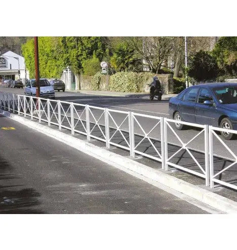 Barrière Châtelet amovible avec système de verrouillage pour gestion des accès