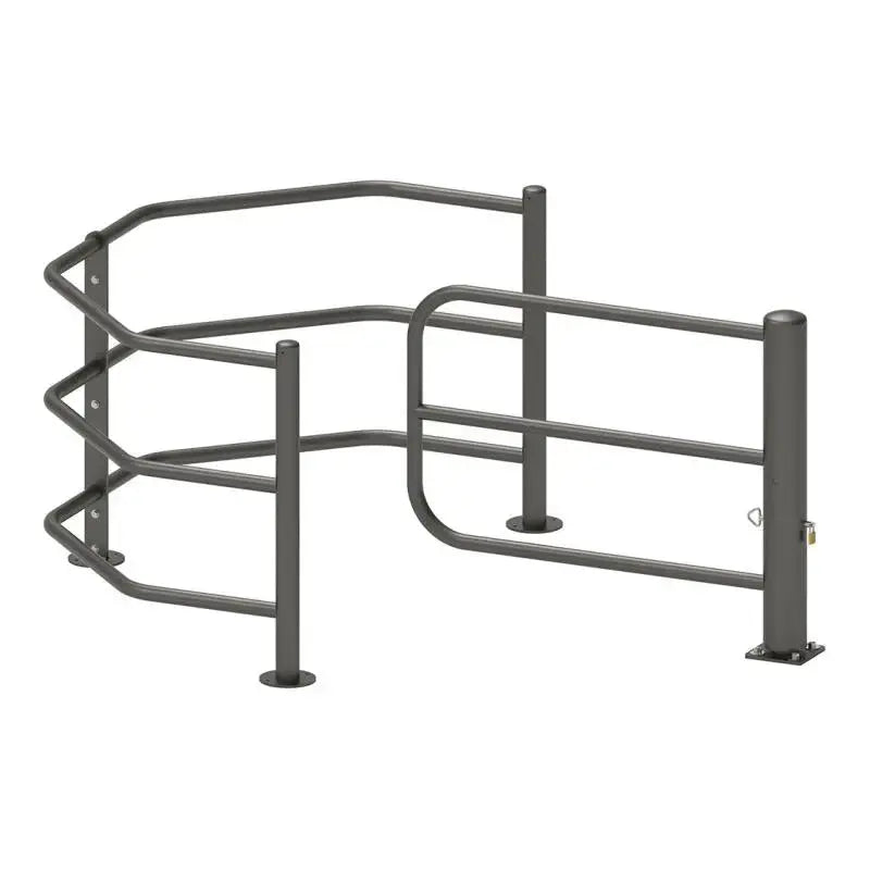 Barrière sélective fixe avec kit de pose et fixation sur platines Ø180 mm