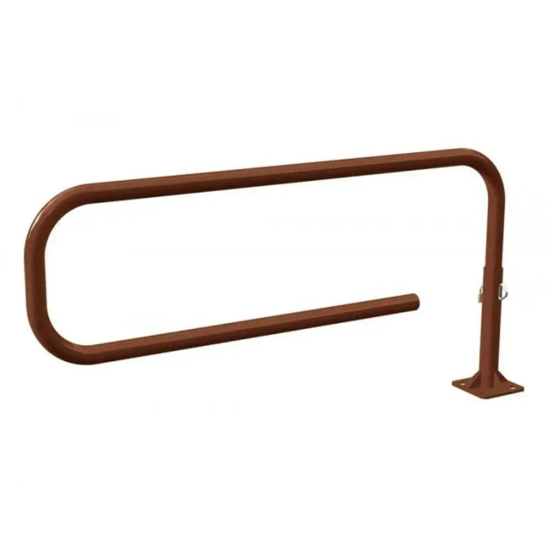 Barrière pivotante Trombone avec cadenas fourni pour sécurisation des accès