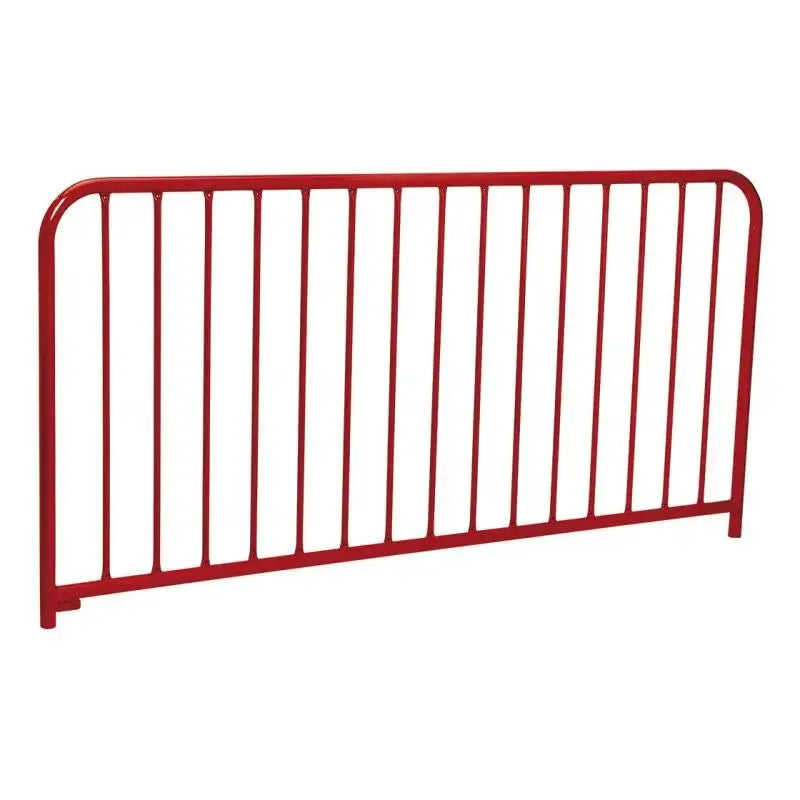 Barrière de protection piétonne à barreaux en acier galvanisé thermolaqué
