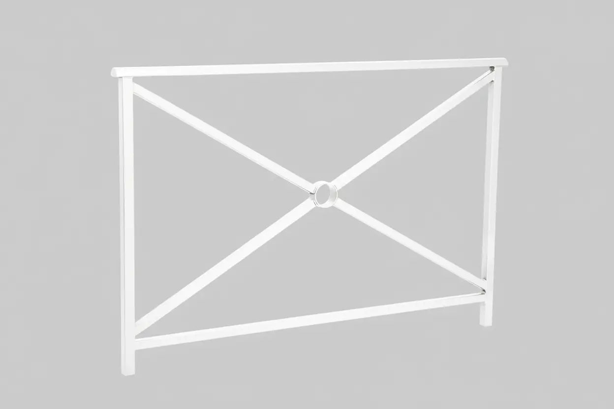 Barrière Lisbonne avec rondelle centrale décorative Ø89 mm