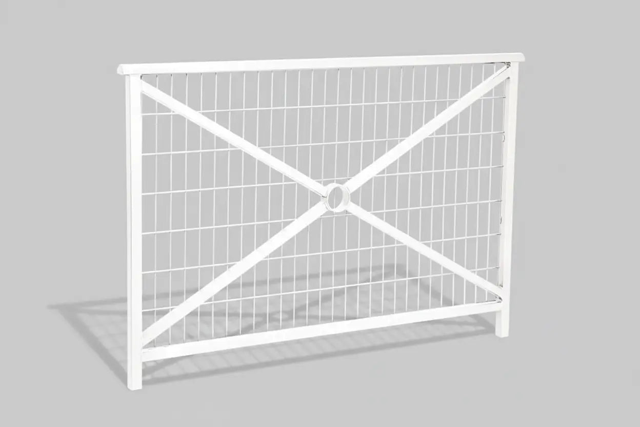 Main courante Lisbonne avec structure acier pour installation en série