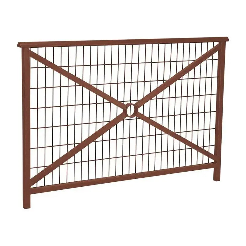 Barrière Lisbonne avec cadre grillagé et finition anticorrosion