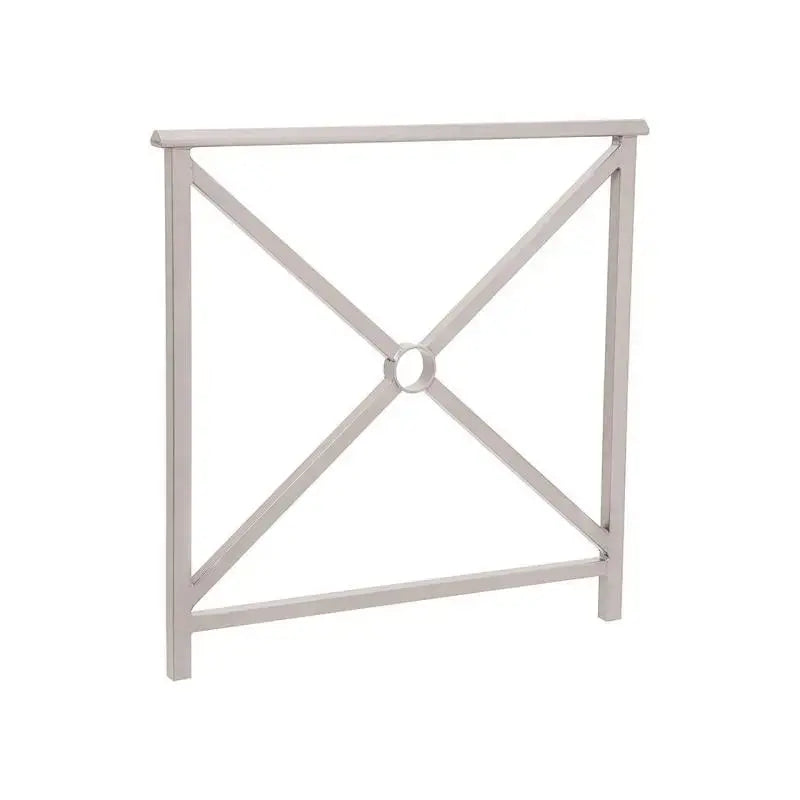Barrière Lisbonne avec cadre grillagé et tubes acier 25x15 mm