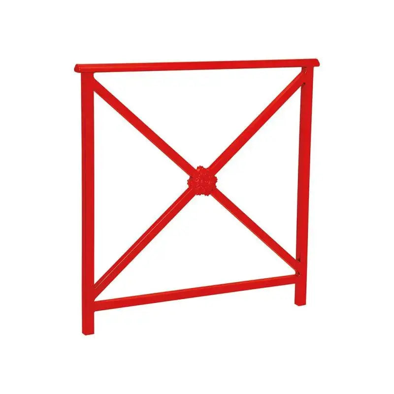Détail du cadre croix de Saint-André de la barrière Lisbonne