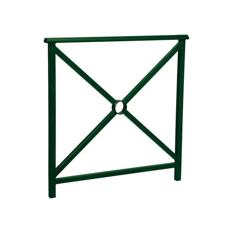 Barrière Lisbonne avec rondelle centrale Ø89 mm et finition peinte sur zinc