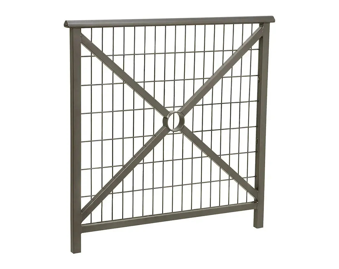 Barrière Lisbonne avec rondelle centrale Ø89 mm pour cadre simple croix