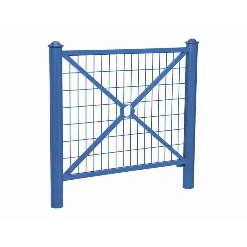 Barrière Province grillagée avec tubes acier 30x30 et 25x25 mm