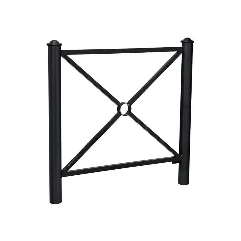 Barrière de voirie Province simple croix avec finition peinture RAL