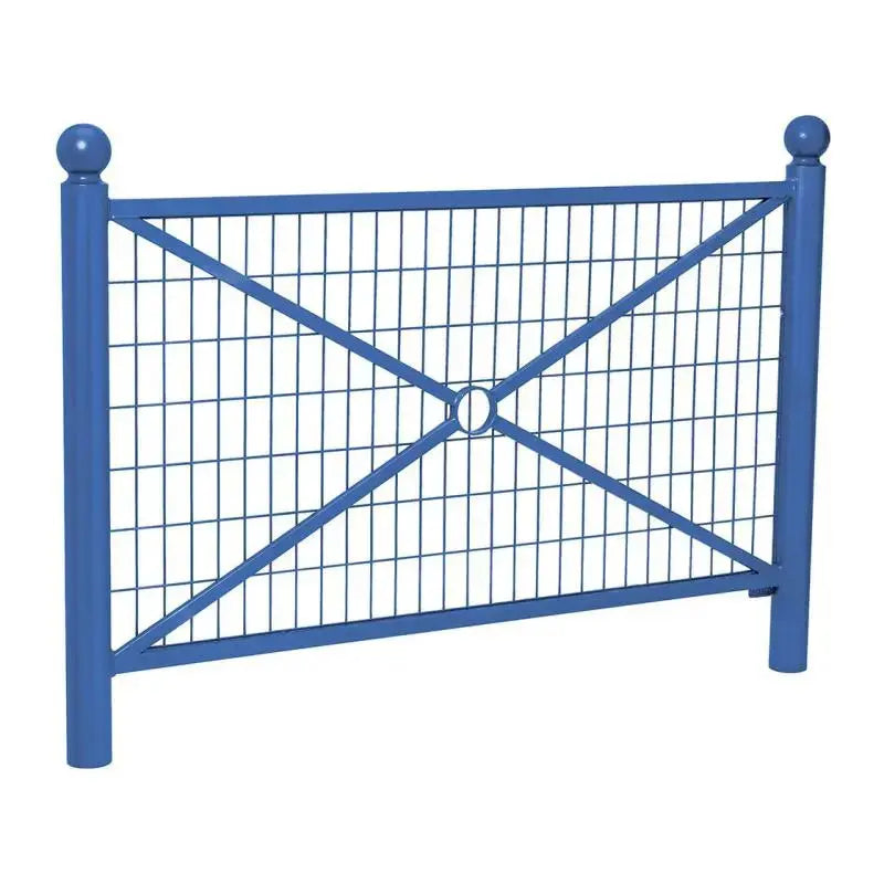 Barrière Province simple croix avec finition anticorrosion pour extérieur