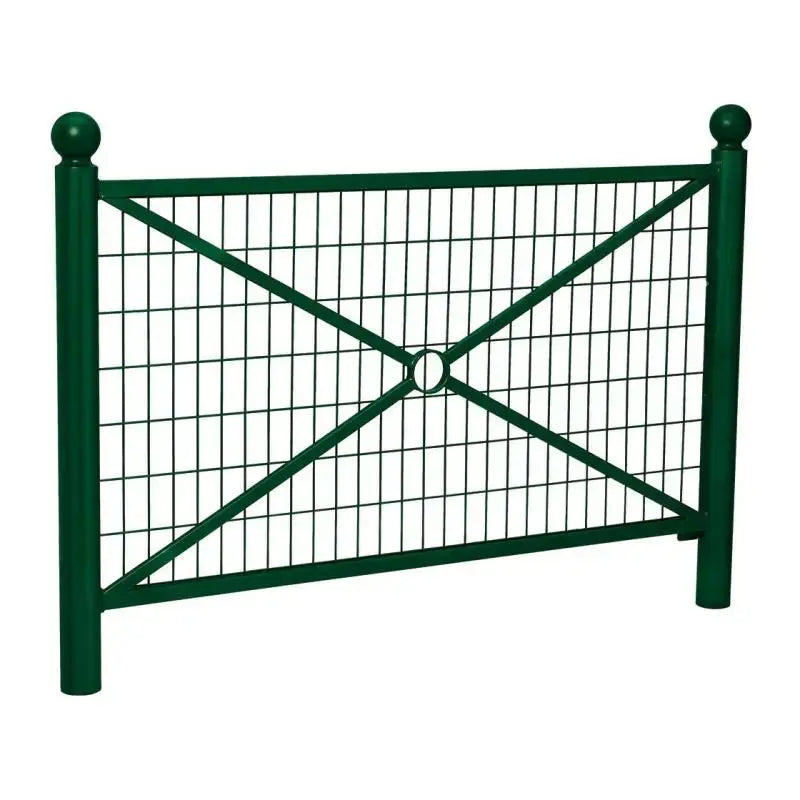 Barrière Province grillagée avec tubes acier 30x30 et 25x25 mm