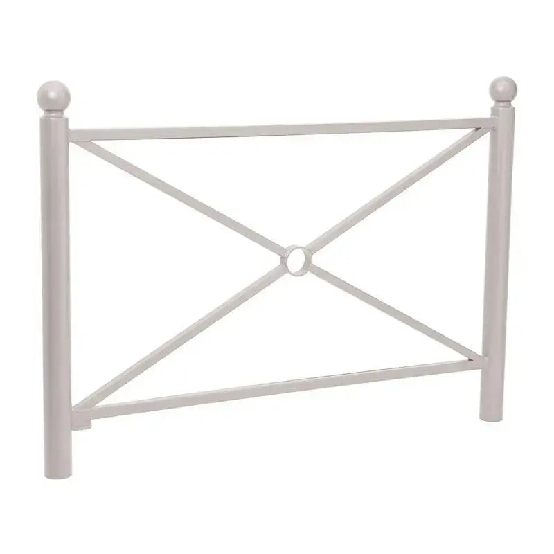 Barrière Province grillagée avec tubes acier 30x30 et 25x25 mm