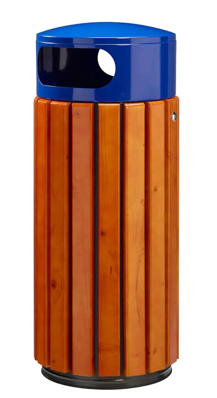 Corbeille bois basic Zeno 40 ou 60 litres
