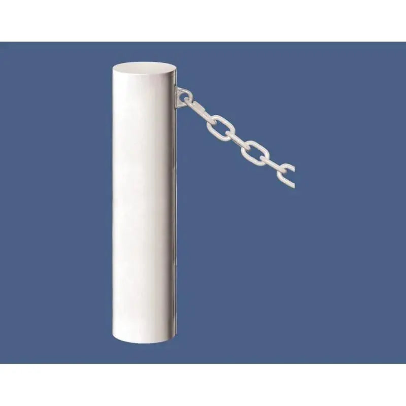 Borne Barcelone fixe en acier, design cylindrique robuste