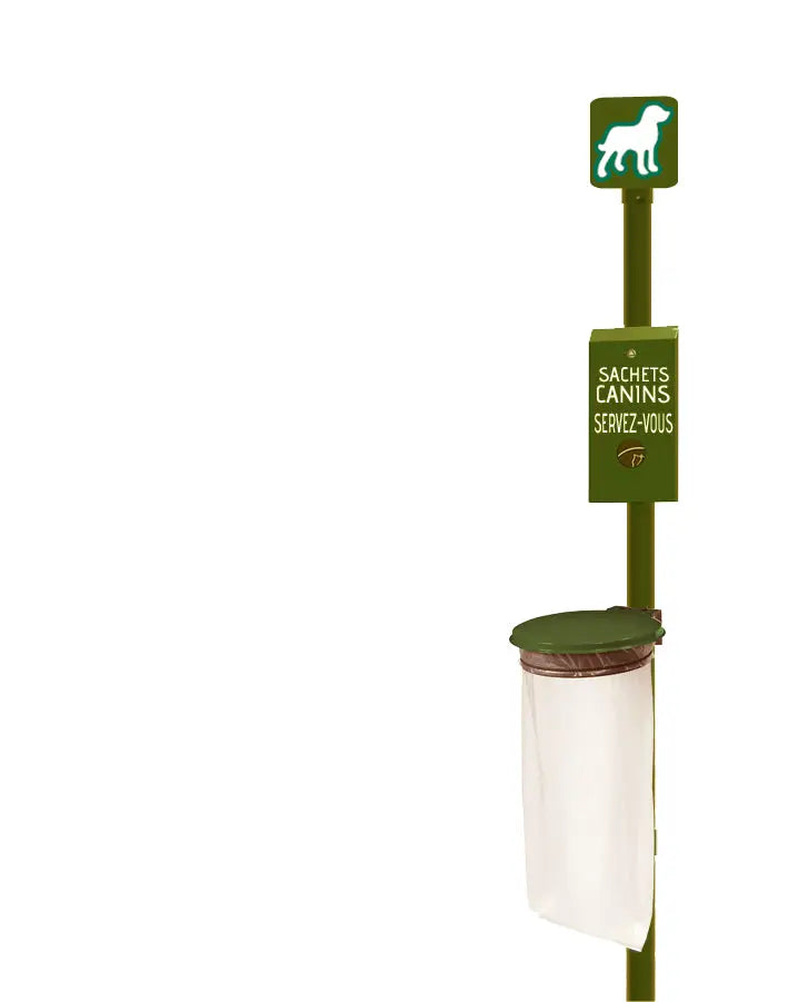borne de propreté canine