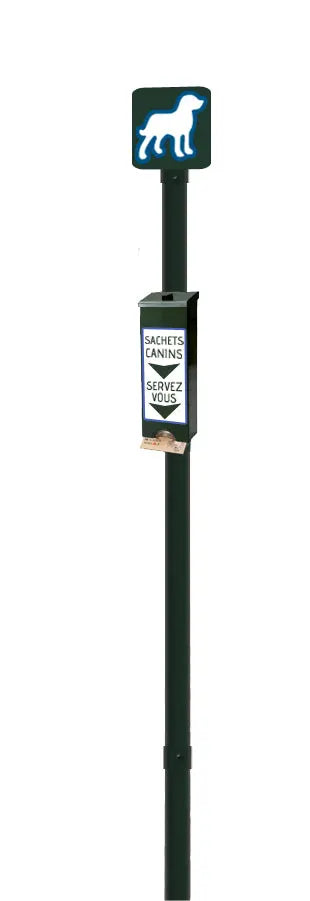 borne de propreté canine