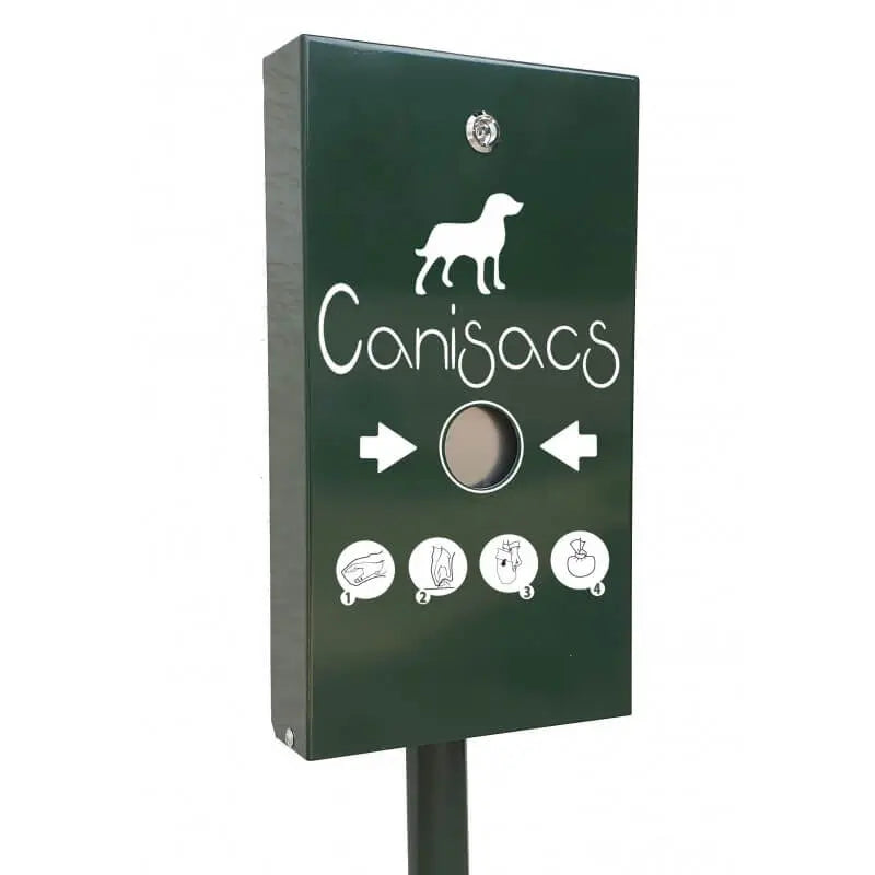 Distributeurs de sacs pour chien Canisacs france collectivités
