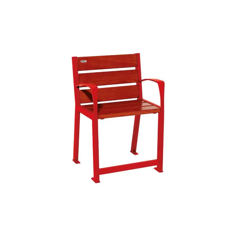 Fauteuil bois et acier Silaos spécial sénior