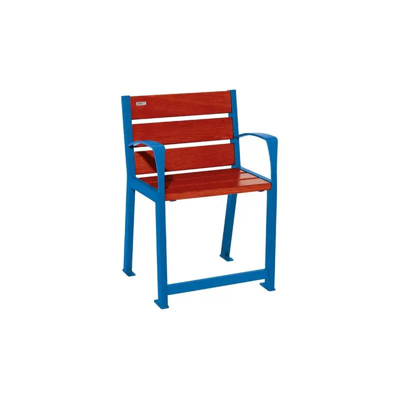 Fauteuil bois et acier Silaos spécial sénior