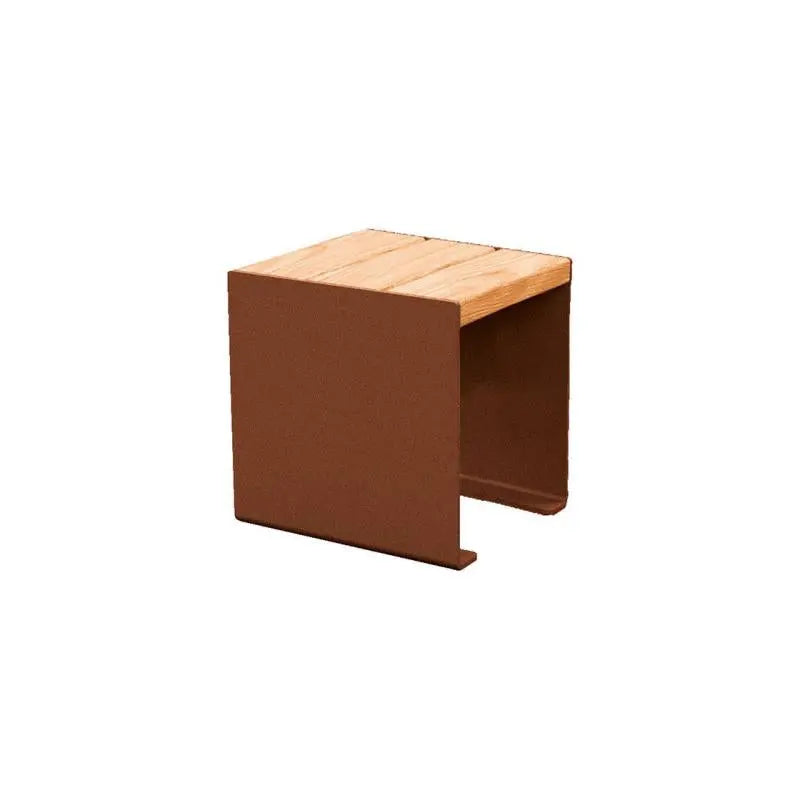Banquette acier et bois KUB