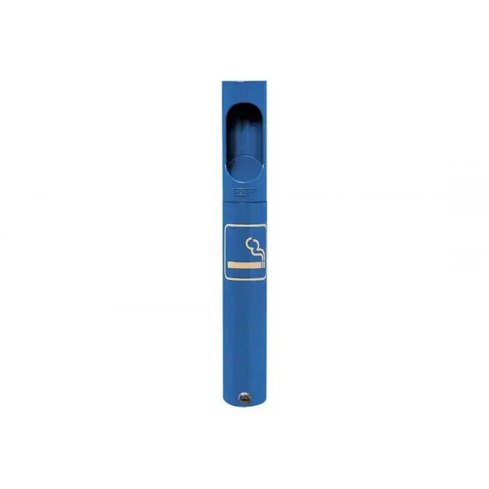 Cendrier extérieur acier et aluminium, version monochrome peinture sur galva