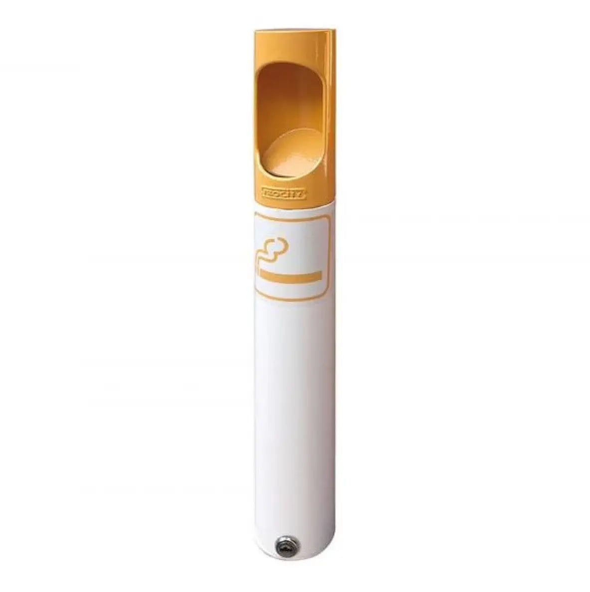 Cendrier cigarette couleurs cigarette en acier Ø 76 mm, hauteur 600 mm