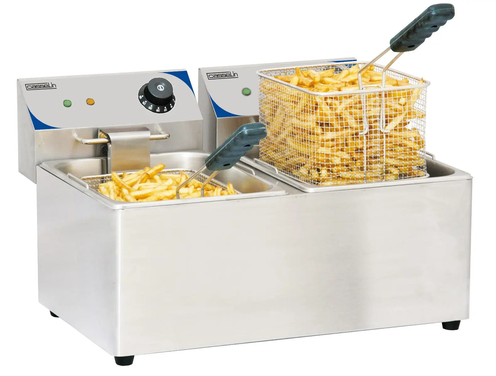 Friteuse électrique 2 x 8 litres Casselin