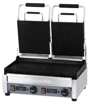 Grill Panini double Premium Mixte avec minuteur Casselin