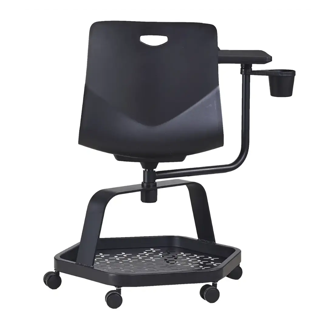 Chaise de cours avec tablette rotative et porte gobelet - TECSEAT LEARNING france collectivités