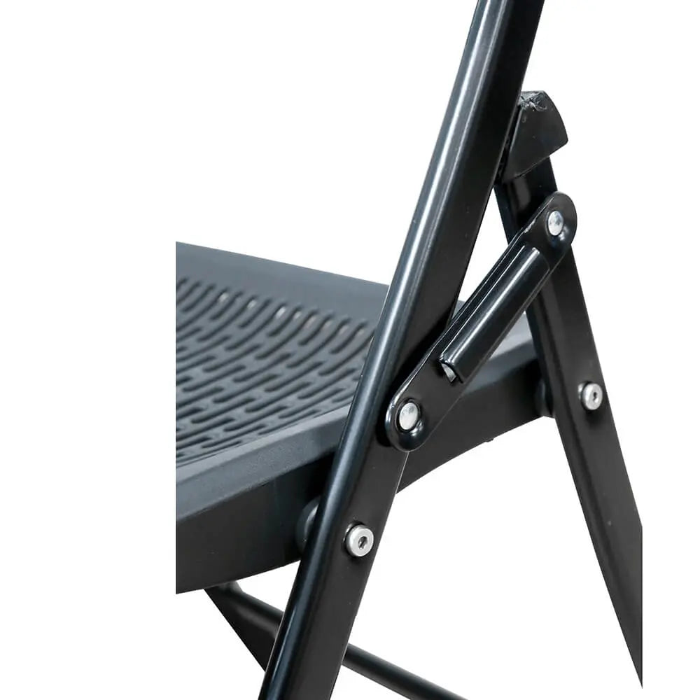 Chaise pliante Net noire M2 - France Collectivités