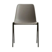 Chaise coque en plastique recyclé RSE Caray