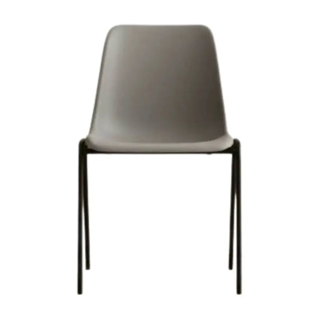 Chaise coque en plastique recyclé RSE Caray