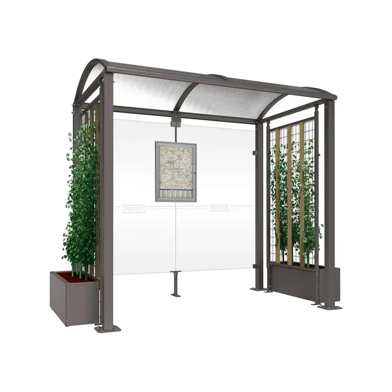 Claustra grillagé pour plantes grimpantes