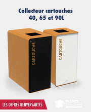 Promo collecteur de cartouches Cubatri 40 - 65 -90 L Rossignol