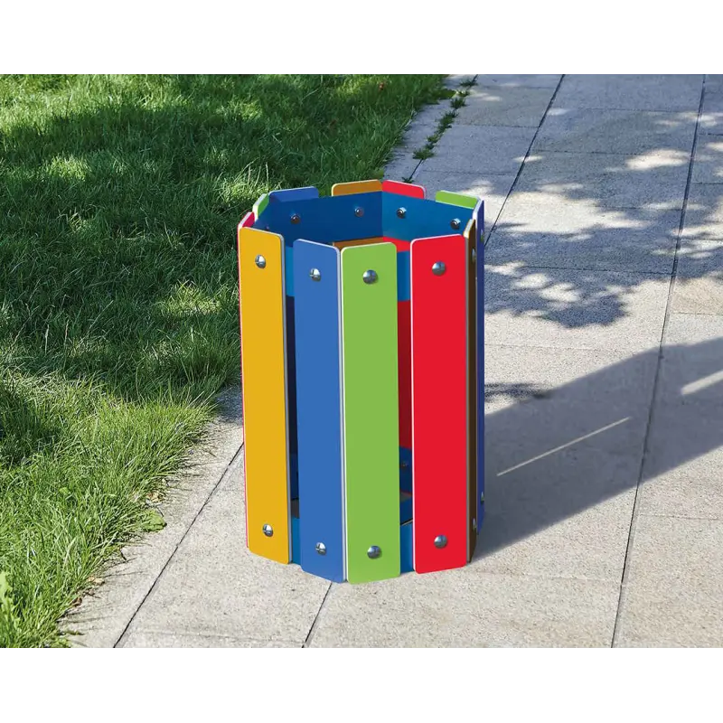 Corbeille Arc-en-ciel 50 litres
