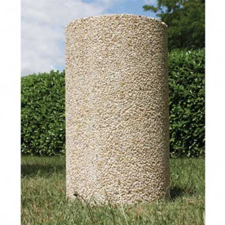 Corbeille béton 82L Basic