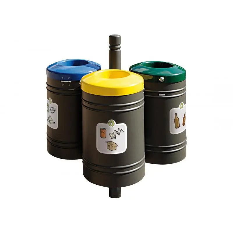 Corbeille Guyenne pour tri sélectif 40 L
