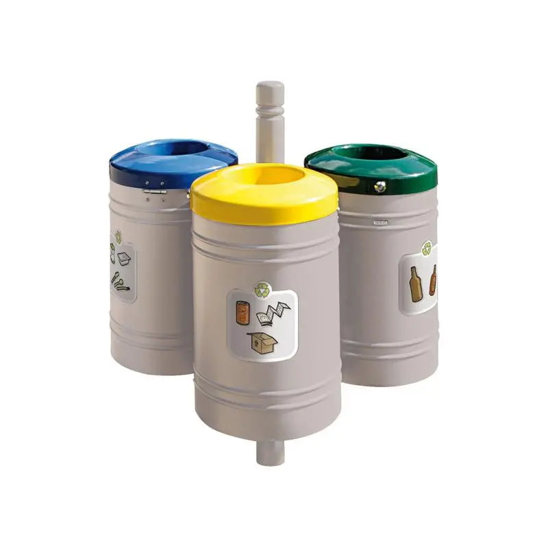 Corbeille Guyenne pour tri sélectif 40 L