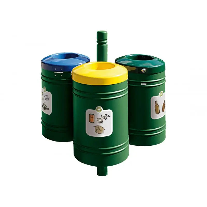Corbeille Guyenne pour tri sélectif 40 L