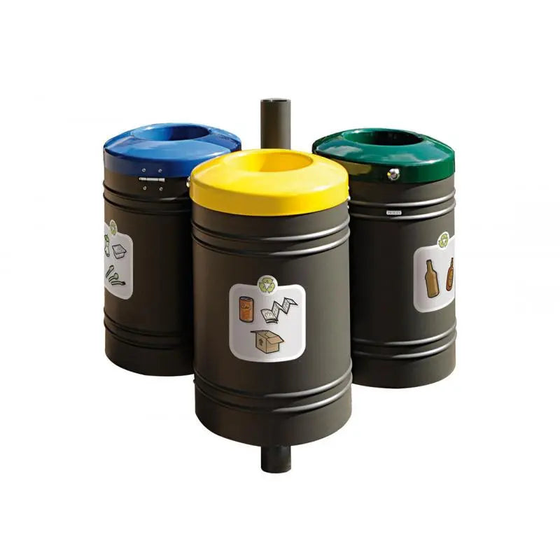 Corbeille Guyenne pour tri sélectif 40 L