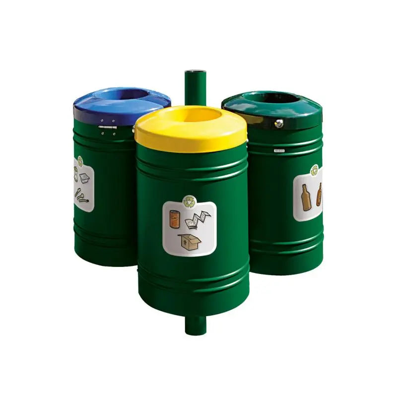 Corbeille Guyenne pour tri sélectif 40 L