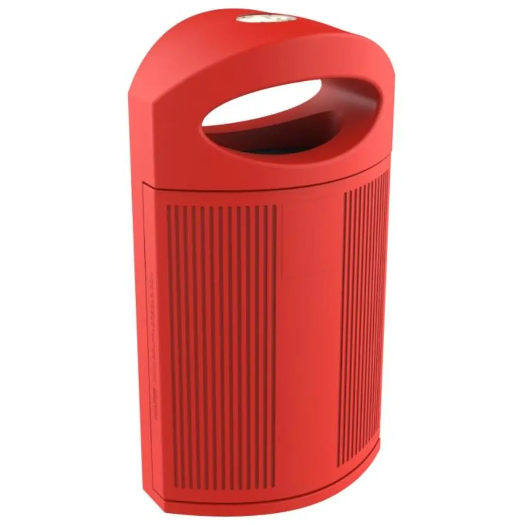 Corbeille plastique recyclé Ibiza 80 litres - France Collectivités
