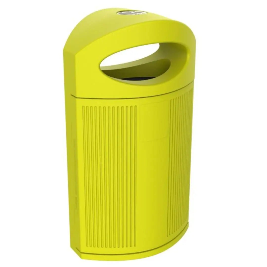 Corbeille plastique recyclé Ibiza 80 litres - France Collectivités