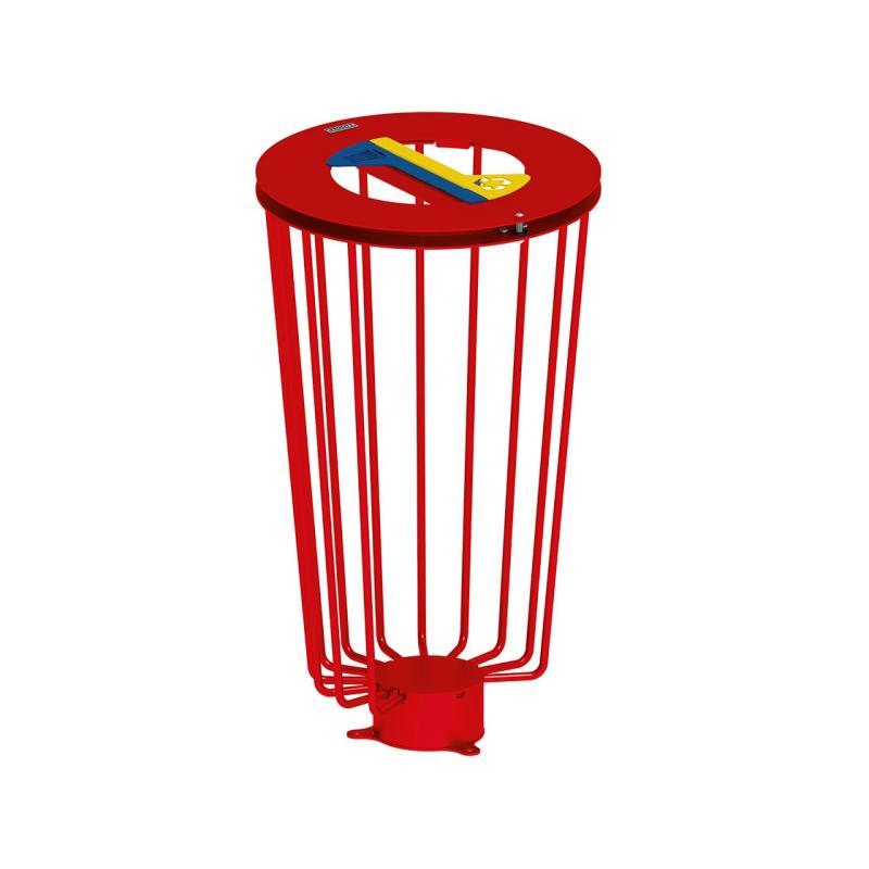 Corbeille Lofoten Vigipirate tri sélectif 2 flux