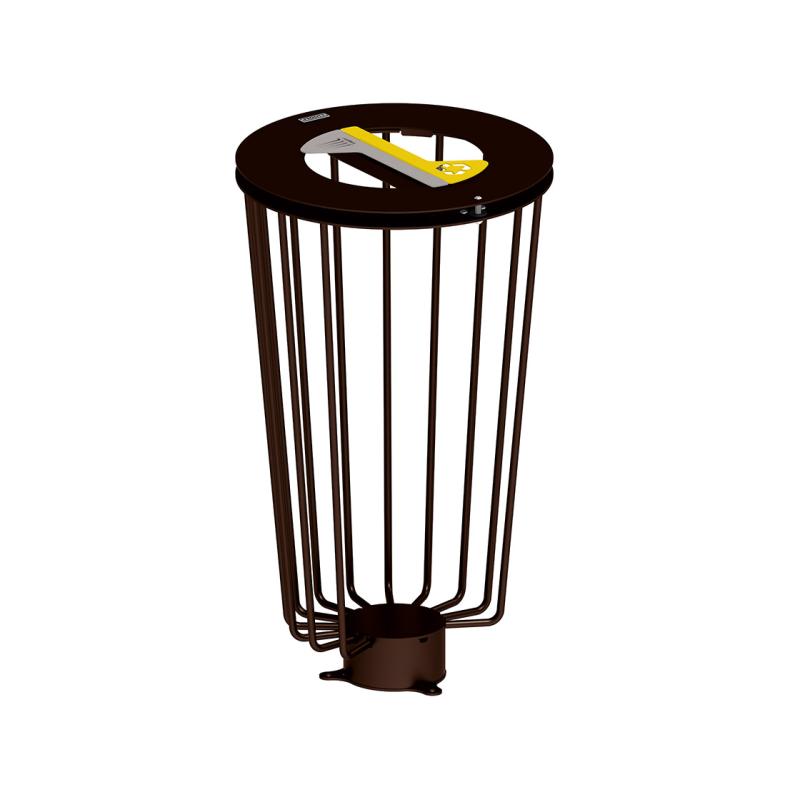 Corbeille Lofoten Vigipirate tri sélectif 2 flux